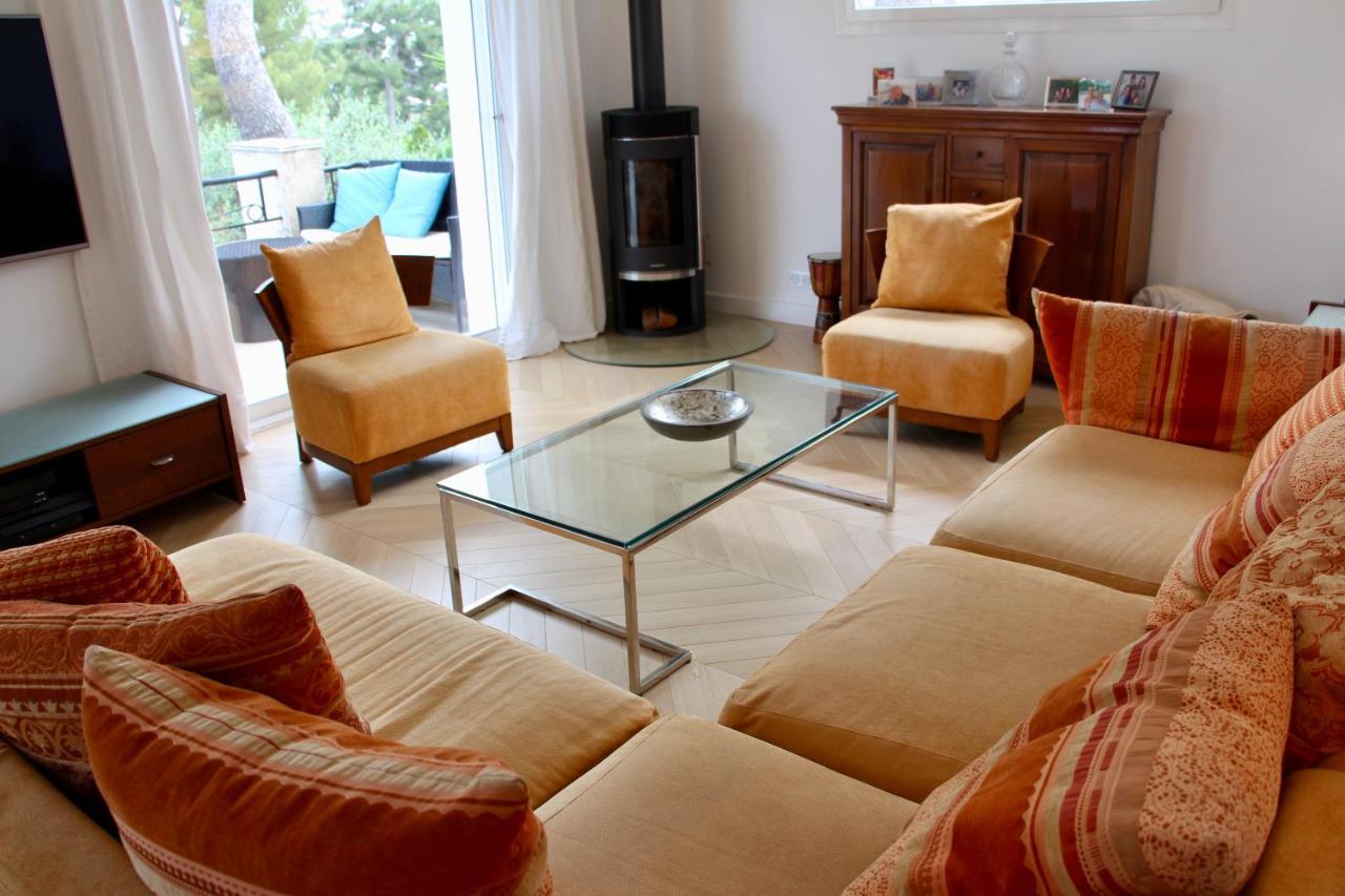 Sea View Villa - Antibes - Beach - Pool - Art Deco Esterno foto